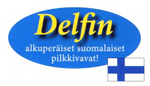 Логотип бренда Delfin Логотип бренда Delfin