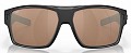 Costa Del Mar Diego 580 P Matte Black Copper Silver Mirror