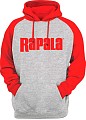 Rapala Sweatshirt серая с красными рукавами M