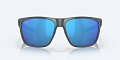 Costa Del Mar Ferg XL 580 P Shiny Gray Blue Mirror